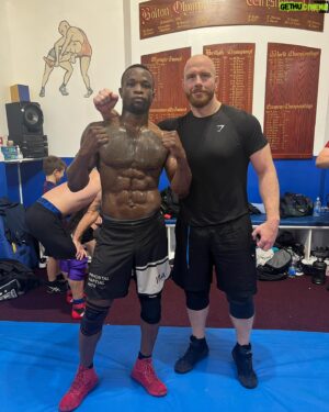 Marc Diakiese Instagram - Sunday work @tandgcombat 🤼🤼