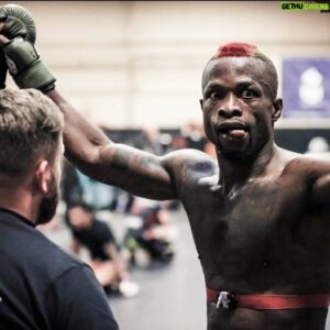Marc Diakiese Instagram - Appreciate you all for the help 🙏🏿

That’s my camp done for the fight 
Thank you @eric_xcmma and to all the coaches for welcoming us at the gym.

Thank you coach @selmanberisha for making it all happen ❤️

@cloud_city_vista 📸