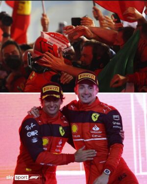 Marc Gené Instagram - Congratulations to @charles_leclerc @carlossainz55 e tutti i ragazzi di @scuderiaferrari per una fantastica doppietta. So proud to be part of this team. #essereferrari #bahraingp