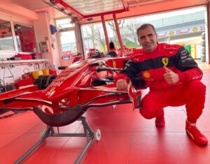 Marc Gené Instagram - Provare la #F2008 a Fiorano è sempre wooooah!! Driving an F1 at Fiorano is always very special @ferrariraces #f1clienti