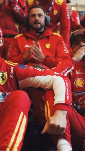 Marc Gené Instagram - Complimenti a tutto il team di @ferrarihypercar!!! Súper @miguelmolinam2 @_nicklasnielsen @antonio_fuoco1 !!!! 🏆🏆👏🏼👏🏼 Forza Ferrari!! #lemans24
