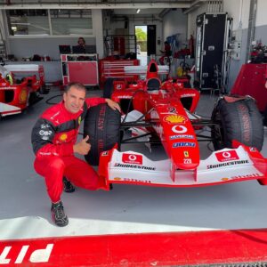 Marc Gené Instagram - En el circuito de Paul Ricard con la #F2003GA. Questa machina e 🔝. This is one of the best F1 cars I have ever driven. #F1Clienti @ferrariraces