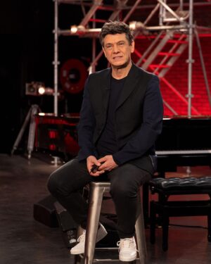 Marc Lavoine Instagram - J-1 🔥
#TheVoice #LaFinale

📸 @marwan_photographer