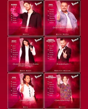 Marc Lavoine Instagram - Place aux Battles avec des talents de choc : @maestrina_voice11off @ofe_officiel @clement_thevoice11 @madelinebaltus @carolinecostaofficial_ @jerome_thevoice11 @basile_som @axelhirsoux_thevoice11 @jessy_thevoice11 @fabien_thevoice11 @iam.apie @jules.teinturier @jesuisvelours @stephenditordo @jaro_off @jeantoussaint_official @yanik_cello 

#TheVoice