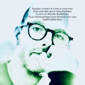 Marc Lavoine Instagram - « Fort comme un hypersensible » de @barthelemymaurice.

Amitié fidèle,
Marc