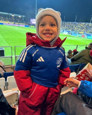 Marc Muniesa Instagram -  1 in a crazy game!! First time for the boys at Lyngby, they loved it💙