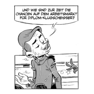 Marc-Uwe Kling Instagram - Es gibt Freikarten! Yeah. Warum? Die LitPotsdam hatte mich gefragt, ob ich die diesjährige Rede zum Ende der Schulzeit verfassen würde und ich Narr habe aus Versehen zugesagt. Am Mittwoch ist es nun so weit und ich werde die Rede im Rahmen meiner Potsdamer Lesebühne halten. (Im freiLand. Bei gutem Wetter Open Air, bei Regen im Spartacus.) Für alle Schülerinnen und Schüler ist der Eintritt frei. Ihr müsst euch nur anmelden. Es gibt auch zum ersten Mal einen Vorverkauf für die Lesebühne. (Links in der Bio) 

Quelle: Die Känguru-Comics 1 - Also ich könnte das besser.