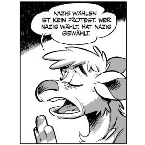 Marc-Uwe Kling Instagram - Tja. Dazu gibt's eigenlich gar nicht mehr viel zu sagen. Ist doch logisch, oder? 
#Europawahl #kängurucomics #marcuwekling #wählengehen

Quelle: Die Känguru-Comics 2 - Du würdest es eh nicht glauben.