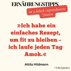 Marc-Uwe Kling Instagram - Better living through fake quotes! Heute Ernährungstipps als falschzugeordnete Zitate. Habt ihr auch welche auf Lager?

#Ernaehrung #FakeQuotes #KaenguruChroniken #MarcUweKling