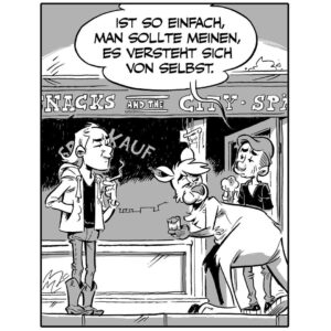 Marc-Uwe Kling Instagram - Tja. Dazu gibt's eigenlich gar nicht mehr viel zu sagen. Ist doch logisch, oder? 
#Europawahl #kängurucomics #marcuwekling #wählengehen

Quelle: Die Känguru-Comics 2 - Du würdest es eh nicht glauben.