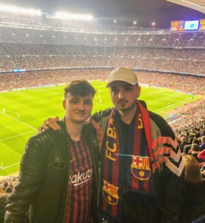 Marcel Althaus Instagram - Werbung | Der Traum wird nach vielen Jahren wahr. @rakuten.de hat mich, @visca96barca, @erne und @iamtabak zum FC Barcelona ins Camp Nou eingeladen. @rakuten.de ist der Main Global Innovation & Entertainment Partner von Barca. In meiner Bio findet ihr ab jetzt ein Gewinnspiel, wie ihr einen unvergesslichen Trip (voll bezahlt) zu einem Heimspiel des FC Barcelona gewinnen könnt! Viel Glück und wir sehen uns morgen auf YouTube in meinem VLOG!