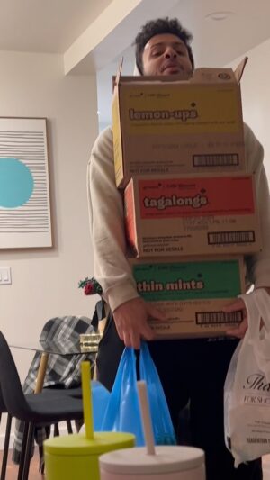 Marcel Cunningham Instagram - Girl Scouts caught me slippin
