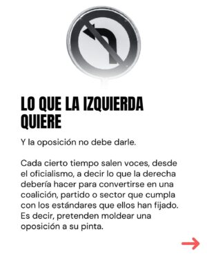 Marcela Cubillos Instagram - Las oposiciones no pueden caer en el juego de darle a la izquierda lo que ella quiere: división, discusión anticipada sobre propuestas, acuerdos cuando Chile aún paga los costos de sus malas reformas, y blanqueo prematuro a su prontuario.

Chile necesita, más que nunca, una oposición unida, con proyecto político propio, y más que “propositiva”, proporcional al daño que esta izquierda le está haciendo a Chile. 

Esa es la pega hoy. Si se hace bien, tocará gobernar.

Diario El Mercurio
