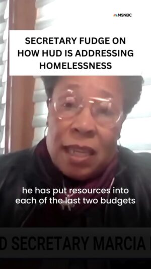 Marcia Fudge Instagram - Under the leadership of @potus, HUD is investing in addressing homelessness in historic ways in order to get more people off the streets and into safe, stable homes.