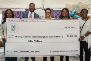 Marcia Fudge Instagram - I was in Birmingham, AL today with @repterriasewell and @woodfinforbham to announce $370 million in awards to bring new housing and economic opportunity to eight communities.

We are committed to bringing real change to the people who need it most in Birmingham and across the country. #hudontheroad