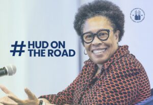 Marcia Fudge Instagram - This week is going to be a good one! 

I’m hitting the road to make several important announcements about the Biden-Harris Administration's work to increase the affordable housing supply and to ensure the people we serve can live with dignity and agency. #HUDontheRoad