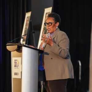 Marcia Fudge Instagram - It was an honor to speak at @nationalfairhousingalliance's #NFHA2023NationalConference. 

We at HUD are committed to ensuring our people can live in safe, decent housing of their choice—but we cannot do it alone. We must work together to guarantee a future of housing that remains open and fair.