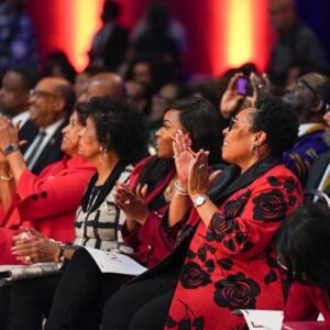 Marcia Fudge Instagram - It was my honor to attend this year’s @cbcfinc Divine 9 Town Hall today. As former National President and a proud member of @dstinc1913, I had the pleasure of emphasizing the collective power of the Divine 9 sororities and fraternities. 

#CBCF #ALC52