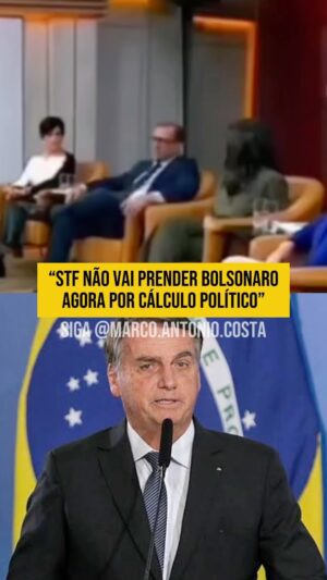 Marco Antônio Costa Instagram - 🚨URGENTE: Jornalista da Globo News afirma: “STF não vai prender Bolsonaro agora por cálculo político.”

É bizarro como a Globo demonstra ter acesso privilegiado às informações da cúpula da Polícia Federal. Quem está vazando essas informações para a emissora?