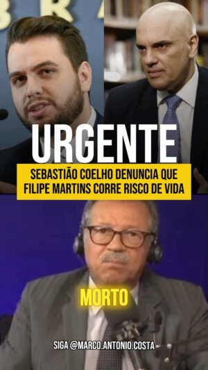 Marco Antônio Costa Instagram - 🚨BOMBA: Dr. Sebastião Coelho revela abusos chocantes do diretor petista do presídio contra Filipe Martins. Assista até o final!

Martins está preso há 4 meses por ordem de Alexandre de Moraes, apesar de várias provas de sua inocência, inclusive do governo americano. A atuação do diretor do presídio e de Moraes demonstram uma grave injustiça e abuso de poder.