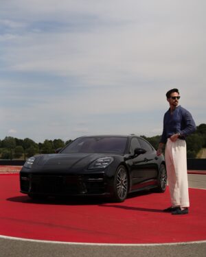 Marco Ferri Instagram - A day with @porsche_italia discovering the new #Panamera ✨@porsche AD PR @bcwglobal #Porsche #ehybrid