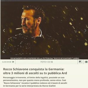 Marco Giallini Instagram - #roccoschiavone #roccoschiavonelaserie #rai2 #antoniomanzini #rosariorinaldo #michelesoavi #giuliomanfredonia
