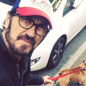Marco Giallini Instagram - @winston @marco_giallini_official @theworldofbullies