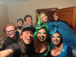 Marco Marco Instagram - Woohoo #2!  Thank you @televisionacad I am blushing! I know JUST where to put!  Working on season 3 of @werehere alongside @realdominocouture @diegomontoyastudio  @wigsandgrace and @chrispsaila was easily one of the most fulfilling experiences I’ve had to date.  I love u and I’m so grateful to count you as friends 💕 @eurekaohara thank you for letting me dress u up u big beautiful bitch I love you so much 🙏 and CONGRATS @blakedannymakes on your first Emmy!! I appreciate you so much and am so impressed by you every day 😭. And my team!  You rule the fkn school @riowarner @xtravagram @samarasinofficial @queencustomclaws