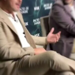 Marco de la O Instagram - Stylist @mtalaverastylist 
#junket 
#pactodesangre 
#marcodelao 
#entrevistas