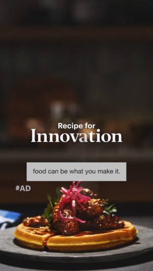 Marcus Samuelsson Instagram - I’m the first chef to kick off the ‘Recipe for Innovation’ series by @InvescoUS. Hungry for what @chefkwameonwuachi creates next.
#InvescoQQQBrandPartner