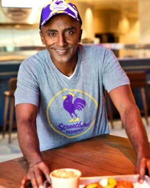 Marcus Samuelsson Instagram - We’re serving up Streetbird at every @Wonder location in New York, New Jersey, and Pennsylvania. Get the Wonder app to find a location near you so fried chicken is never far away!