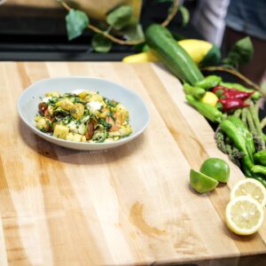 Marcus Samuelsson Instagram - I loved teaming up with my dear friend @chefamandaf for an awesome cooking demo at American Dream, the home of @marcuslivebg, last week! If you weren’t able to make it in person, do yourself a favor and check out her new culinary podcast, On The Line (@podontheline). Amanda and @ChefHolzman welcome inspiring innovators to talk about what drives them, what challenges them, and what they think the culinary world of tomorrow might look like. They’re already 8 episodes in, which is a perfect length for a binge session!