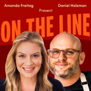 Marcus Samuelsson Instagram - I loved teaming up with my dear friend @chefamandaf for an awesome cooking demo at American Dream, the home of @marcuslivebg, last week! If you weren’t able to make it in person, do yourself a favor and check out her new culinary podcast, On The Line (@podontheline). Amanda and @ChefHolzman welcome inspiring innovators to talk about what drives them, what challenges them, and what they think the culinary world of tomorrow might look like. They’re already 8 episodes in, which is a perfect length for a binge session!