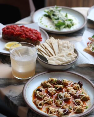 Marcus Samuelsson Instagram - We’re entering my favorite season – terrace season! Come join us at our gorgeous newly opened outdoor space at @MetropolisbyMarcus and check out the menu!