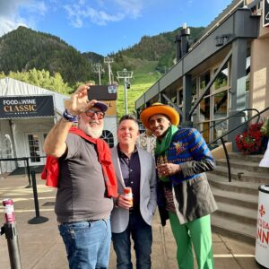 Marcus Samuelsson Instagram - The Aspen @FoodandWine festival is like a great family reunion, but with gourmet food and a sabred bottle of champagne. It’s that place I love coming back to, year after year, to see some of my favorite people that I don’t get to see as often as I’d like. If you spot any of your favorite chefs in my pics, let me know and I’ll pass along your hellos!