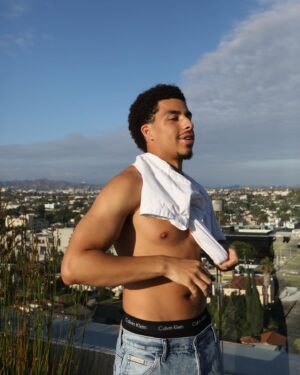Marcus Scribner Instagram - All day, all night @calvinklein #mycalvins #ad