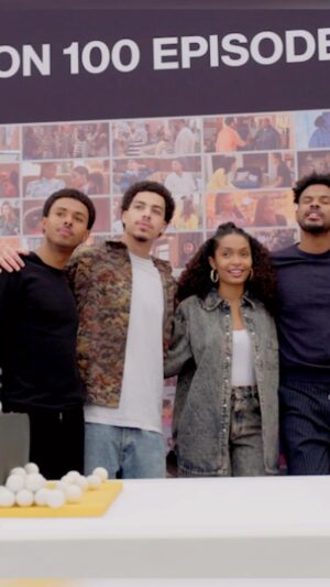 Marcus Scribner Instagram - mama look, we’re grown now 🎉 #grownish100