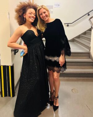 Marcy Harriell Instagram - 🎠 time:
a week in Santa Monica @broadstage_sm for the west coast premiere of The Look Of Love, an hour on my phone, and too many tags for instagram to handle. Tap the photos to meet these beautiful people!

1.THE BRILLIANT BREATHTAKING DANCERS OF MMDG CLAP YO HANDS Y’ALL
2.the beasts of the band, this pit is demonic
3.my savior
4.my other savior
5.you cannot survive without stage light and inner light and these four have BOTH: our lighting designer Nicole, and the magicians @bigtina1016 @malikizhere & @stream.of.content
6.this woman actually rules the world with the merest flick of her wrist: @juliaaweber
7.do not adjust your screens I am really 100% in black (and will be copying my girl’s dress)
8.Carl makes us sound so good the sun decided to shine specifically on him
9. Just always giving joy
10. @mykefaba and @catsinblack all smiles and ready for our east coast premiere…

DC @kennedycenter here we come! You’ll meet more people I missed
💗💗💗