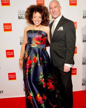Marcy Harriell Instagram - got Red Carpet Cute™️ and forgot to share 🙃

does anyone do #tbt anymore? Last month at the NYCB Fall Gala, this dress got so many compliments, its head swole so big it busted a seam (and I mean literally)🤣
Made with GLORIOUSITY from @ninaramelfabricbox 💗@mydailythreadz
#nycballetgala #handmadeharriells #imademyclothes