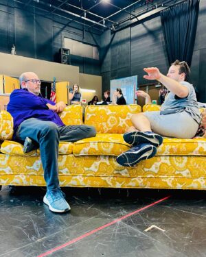 Marcy Harriell Instagram - little bitty photo 🎠
Week 4 of @huntersthompsonmusical at @lajollaplayhouse ….maybe it’s week 5? Who knows. We’re living in the mind of Hunter so it’s utter chaos, but with this wildly beautiful bunch of humans (whom I love so much I’m moved to tears just looking at them) it’s chaos of the very first order 💥
#hunterthompson #hunterthompsonmusical #lajollaplayhouse #huntersthompsonmusical #iconisandfamily
