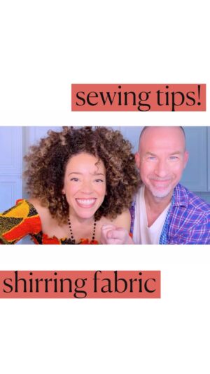 Marcy Harriell Instagram - tutorial time! One quick top   tons of shirring tips up on our YT channel 💥
Link in stories and in bio 💗
#sewing #learntosew #diytubetop #sewingtips #sewingtutorial #handmadeharriells #instasew
