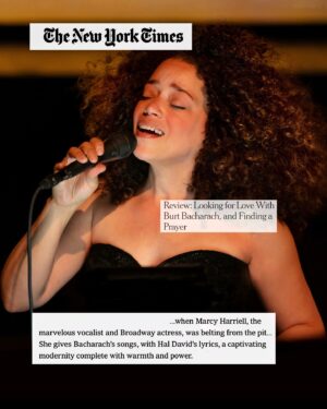 Marcy Harriell Instagram - Thank you @nytimes ❤️

Here’s the fine print 🔎

“…when Marcy Harriell, the marvelous vocalist and Broadway actress, was belting from the pit…She gives Bacharach’s songs, with Hal David’s lyrics, a captivating modernity complete with warmth and power.”

New York, you’ve got two more chances to see   hear The Look Of Love. Singing the music of Dionne Warwick, Burt Bacharach and Hal David has been nothing short of thrilling, and I hope you get the chance to see this joyous company.

Link in bio to get your seat💗

@bam_brooklyn @markmorrisdance @therealdionnew @burtbacharach #haldavid #dionnewarwick #burtbacharach #thelookoflove #brooklynacademyofmusic #markmorrisdance #thebespokebelter #marcyharriell #newyorktimes #nytimes #vocalist #broadway
📸 by @j_cervantes