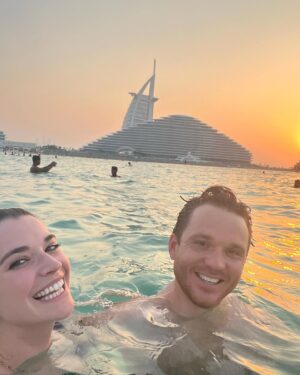 Margaret Clunie Instagram - Crashed Tom’s work trip to Dubai this week and got to see him work on a gig called ‘The Boys are Back in Town’…which boys might they be I hear you ask? FIVE, BOYZLIFE AND BLUE that’s who