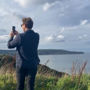 Margaret Clunie Instagram - September round up inc. trip to Scarborough feat hungover chip butty on the train platform, Alex & Tommy get wed, nights out, Portugal, MOG and desperately trying to get to grips with heatless curls