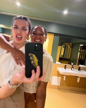Margaret Clunie Instagram - September round up inc. trip to Scarborough feat hungover chip butty on the train platform, Alex & Tommy get wed, nights out, Portugal, MOG and desperately trying to get to grips with heatless curls