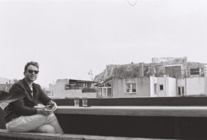 Margaret Clunie Instagram - Greece in black and white including such hits as, beers on the balcony! Rain at the Acropolis! And life crisis about career choice of acting at the literal birth place of theatre!! Fun!