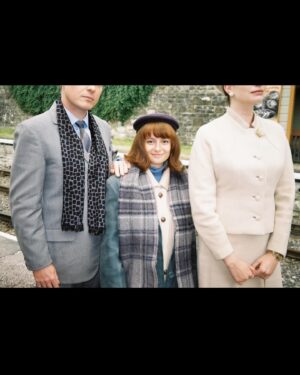 Margaret Clunie Instagram - Bethany’s photos from the Sister Boniface Christmas Special out now on UKTV Drama and Britbox. IT WAS FUN WEARING 3 LAYERS OF WOOL AND A FAUX FUR HAT IN 40 DEGREES THIS SUMMER