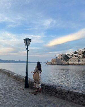 Margaret Clunie Instagram - Quick stopover on Hydra 💙
