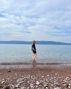 Margaret Clunie Instagram - Quick stopover on Hydra 💙