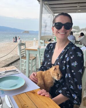 Margaret Clunie Instagram - Quick stopover on Hydra 💙